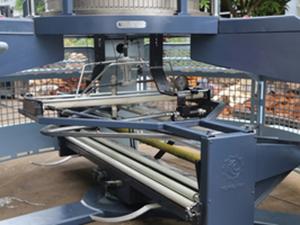 Máquina para tejido de tejido abierto