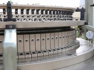 Máquina para tejido de tejido abierto